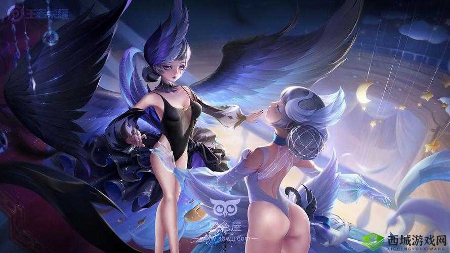 王者荣耀女英雄皮肤去掉服装后的独特视觉呈现